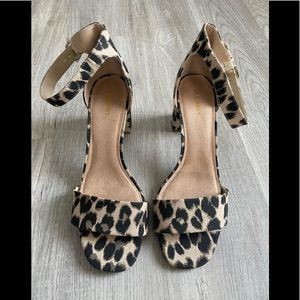 Women’s leopard sandals